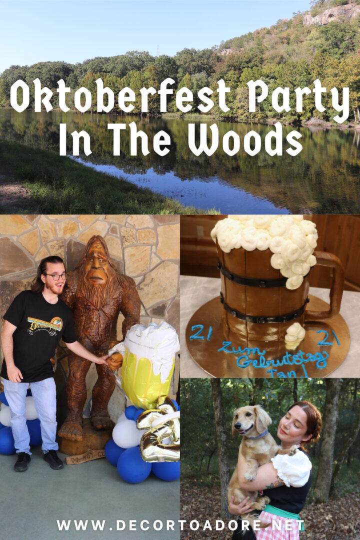 Oktoberfest Party In The Woods