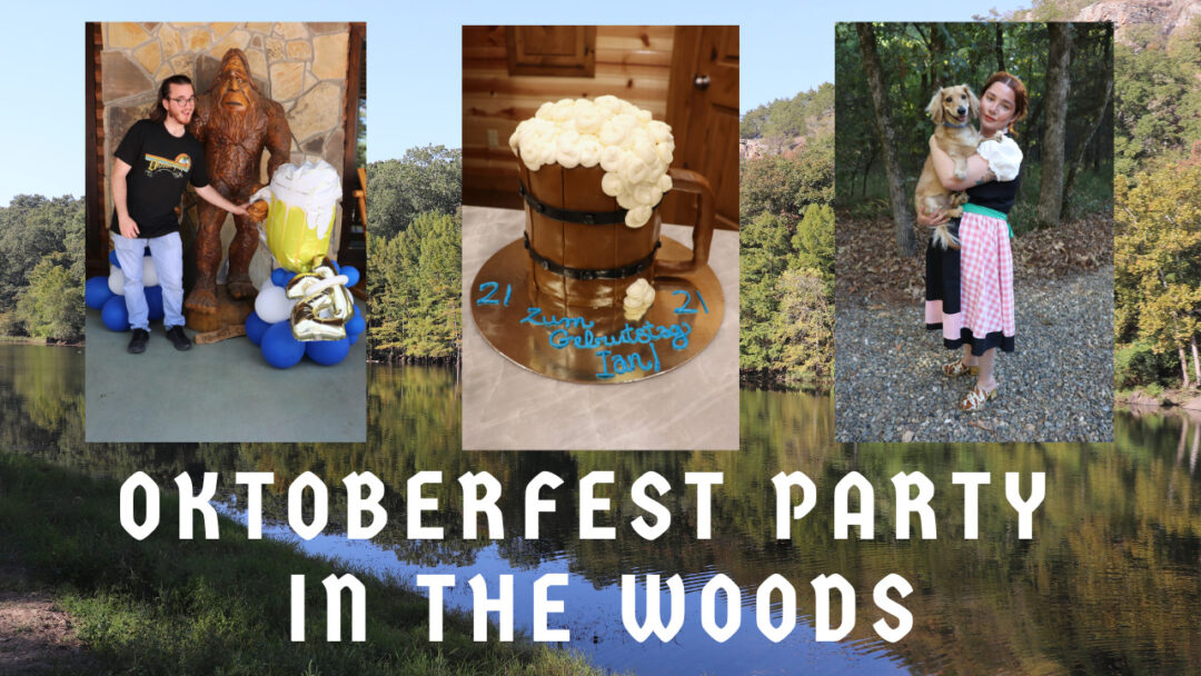 Oktoberfest Party In The Woods
