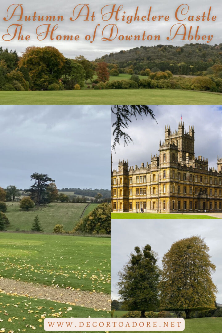 Autumn At Highclere Castle Home Of Downton Abbey