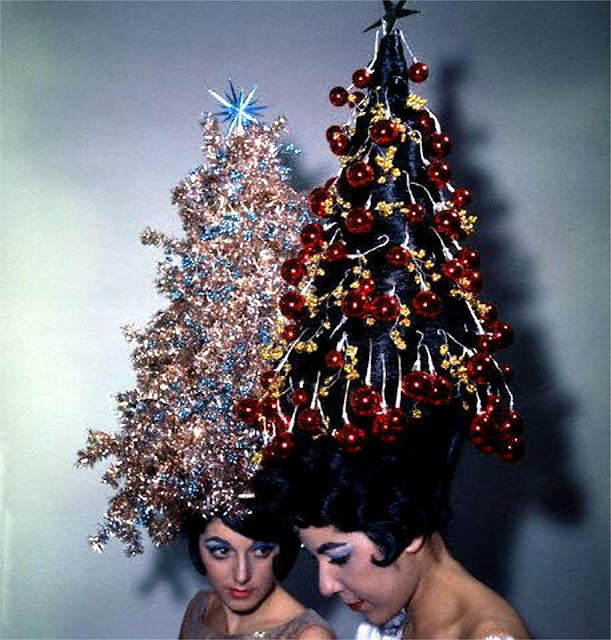 1960s Christmas Tree Hat