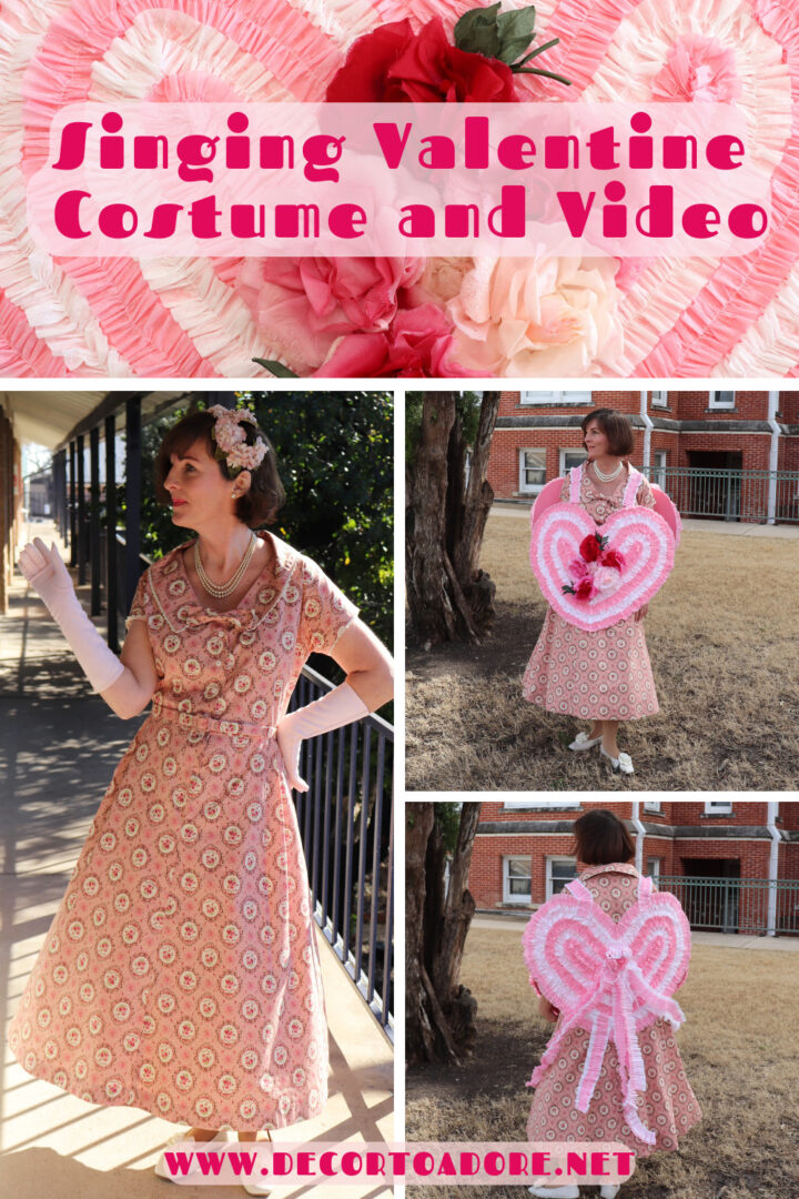 Singing Valentine Costume and Video