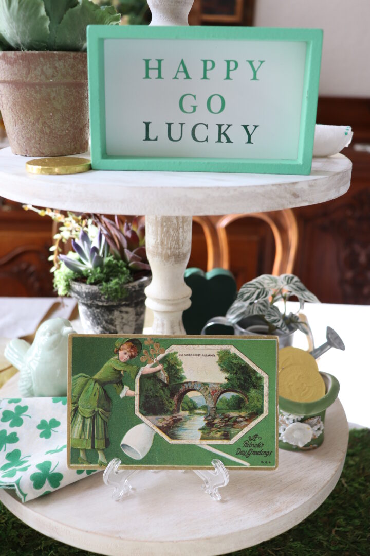Vintage St. Patrick's Day Tablescape