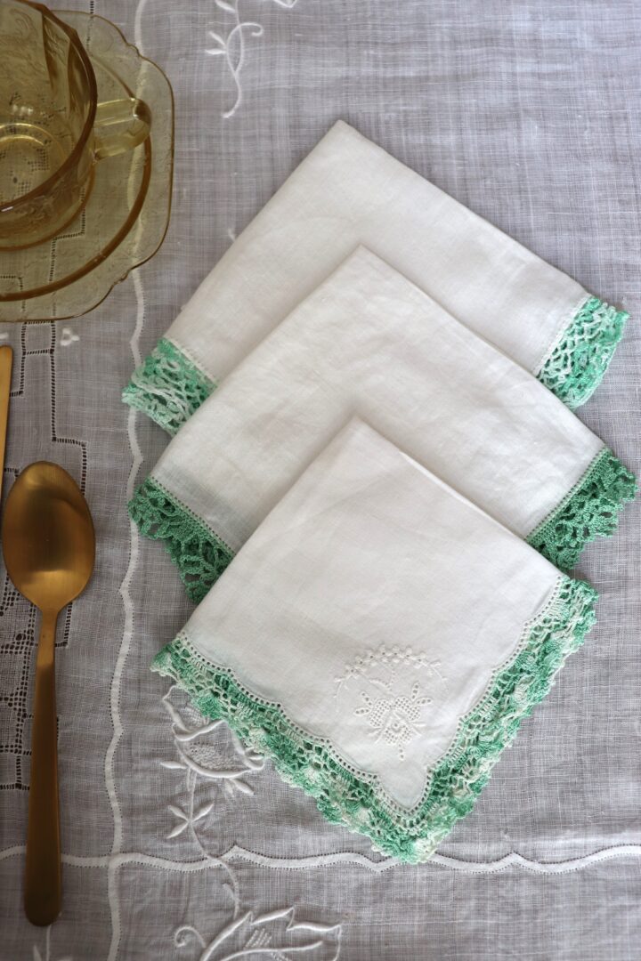 vintage handkerchiefs