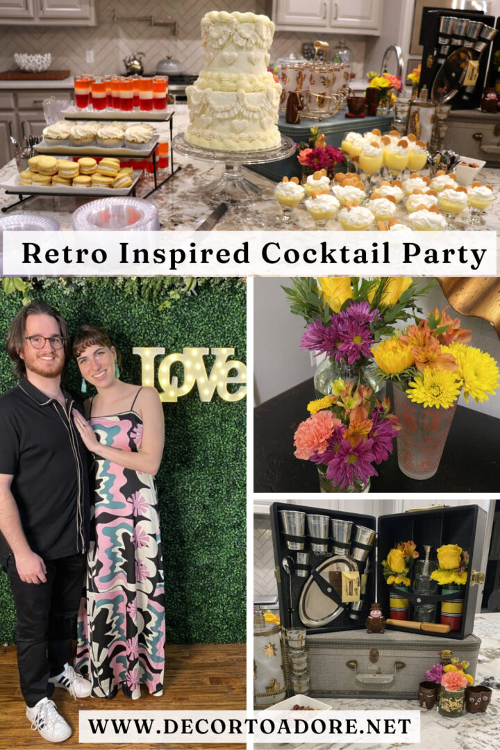 Retro Inspired Cocktail Party