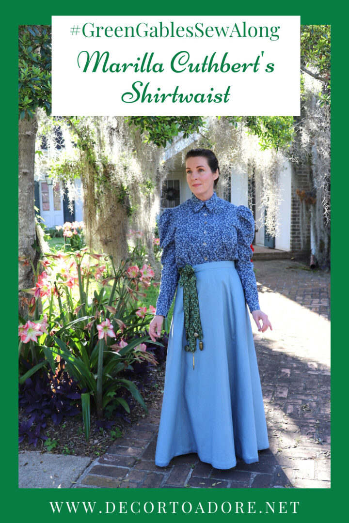 Marilla Cuthbert's Shirtwaist and Skirt