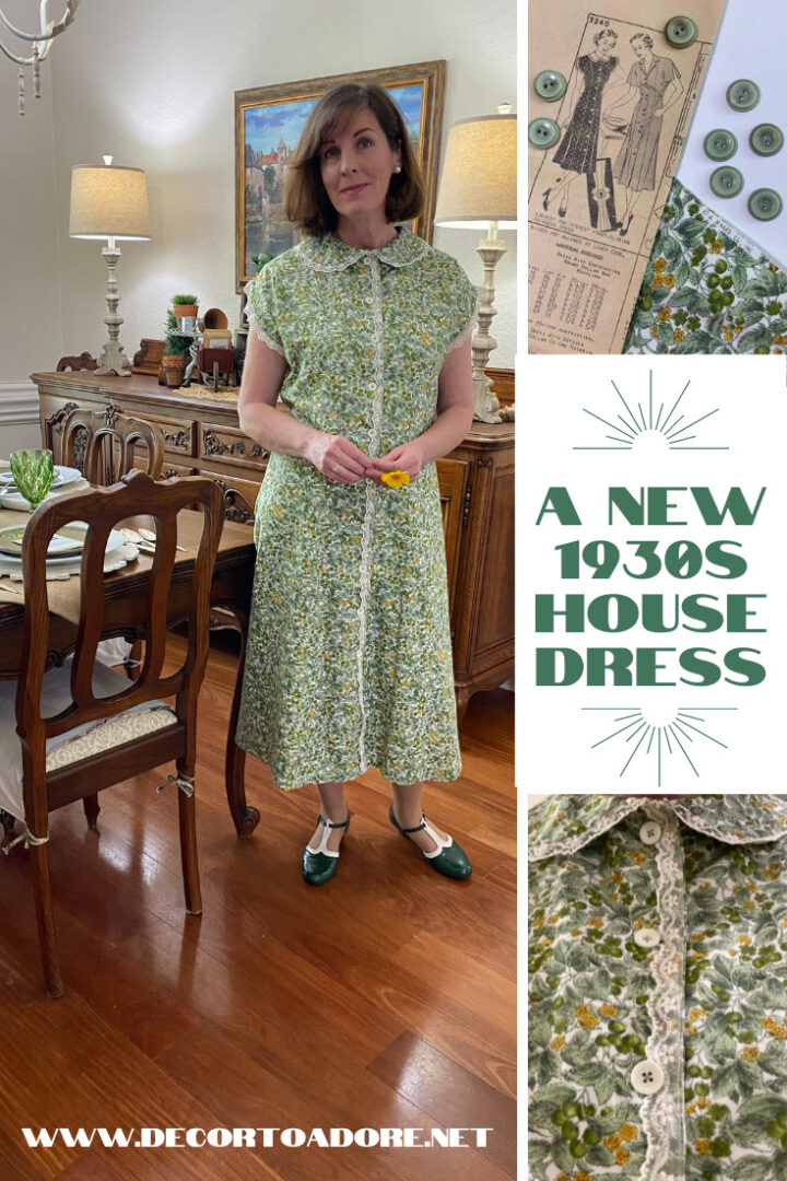 A New 1930s Housedress