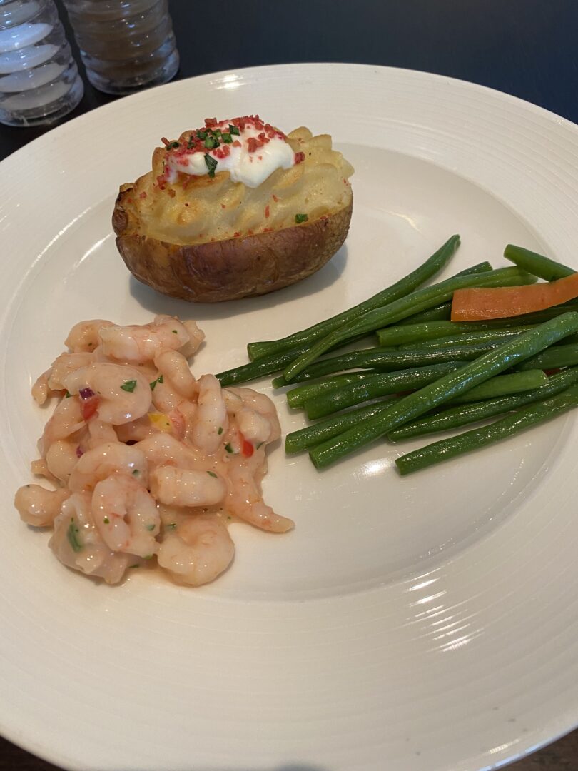 Food on the Queen Mary II