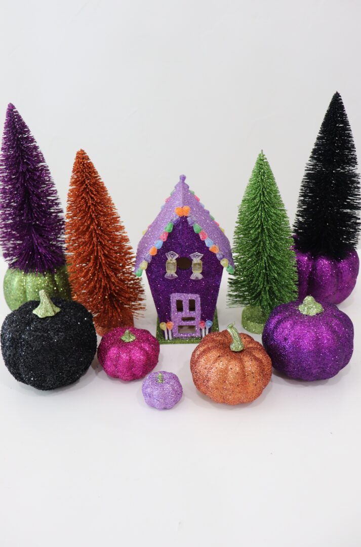 Enchanted Halloween Forest Dollar Store Craft