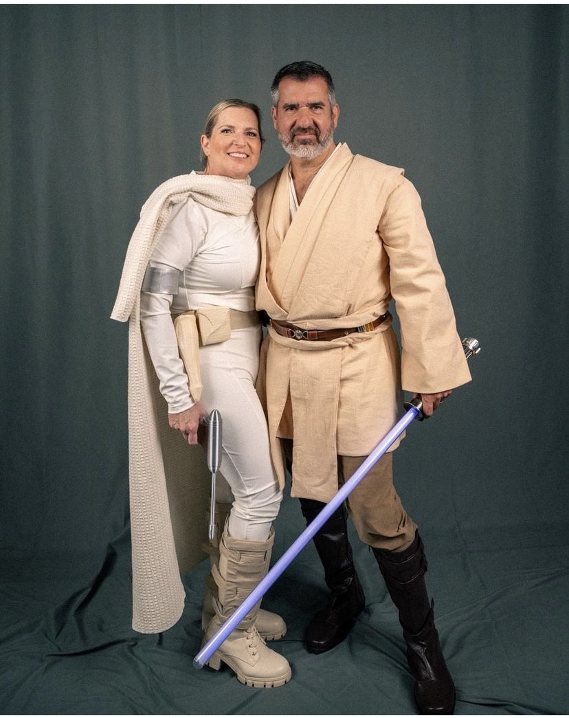 Padmé Amidala and Obi-Wan Kenobi