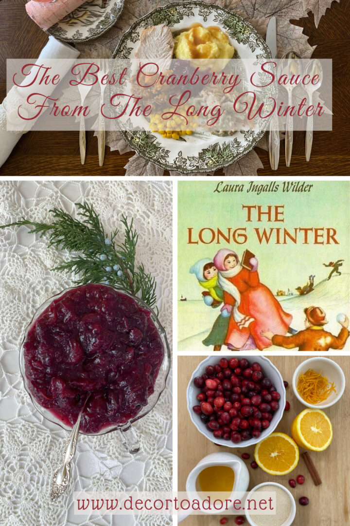 The Best Cranberry Sauce From The Long Winter