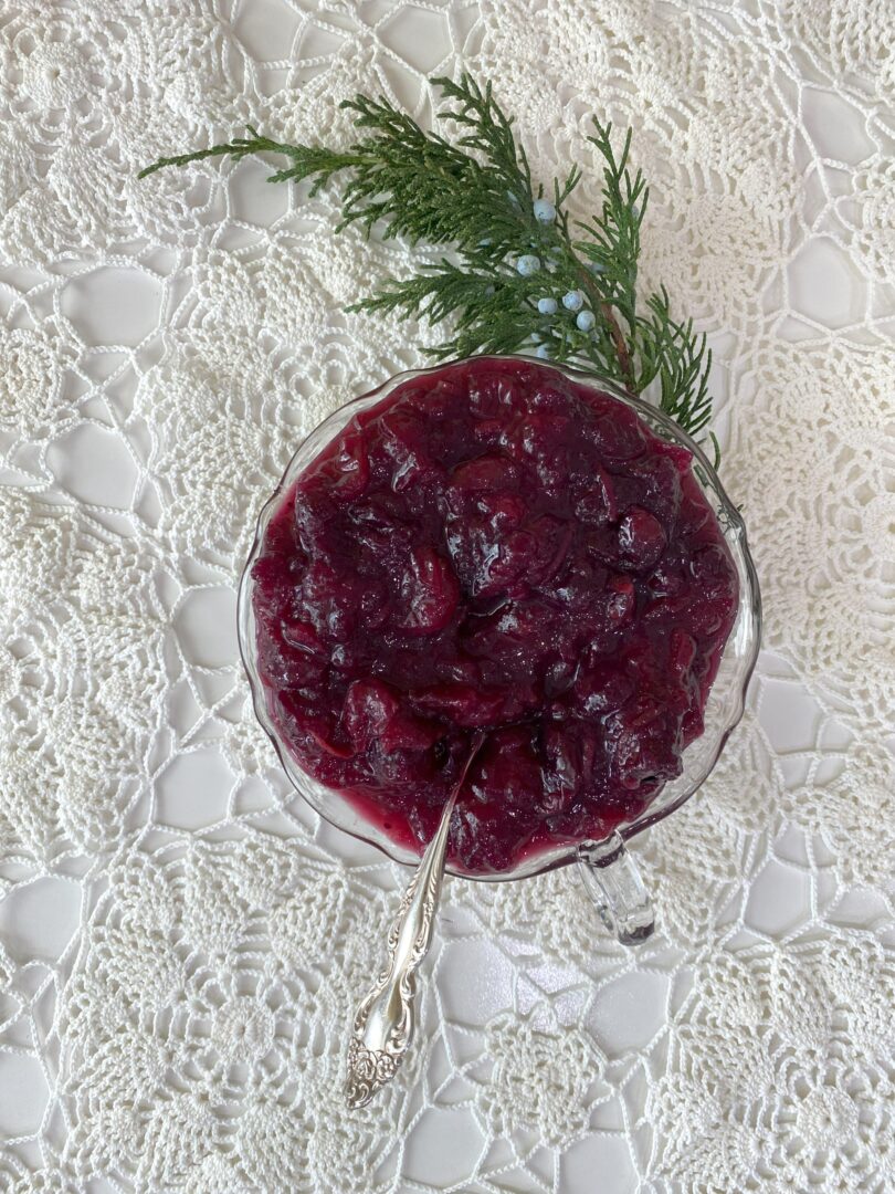 The Best Cranberry Sauce From The Long Winter