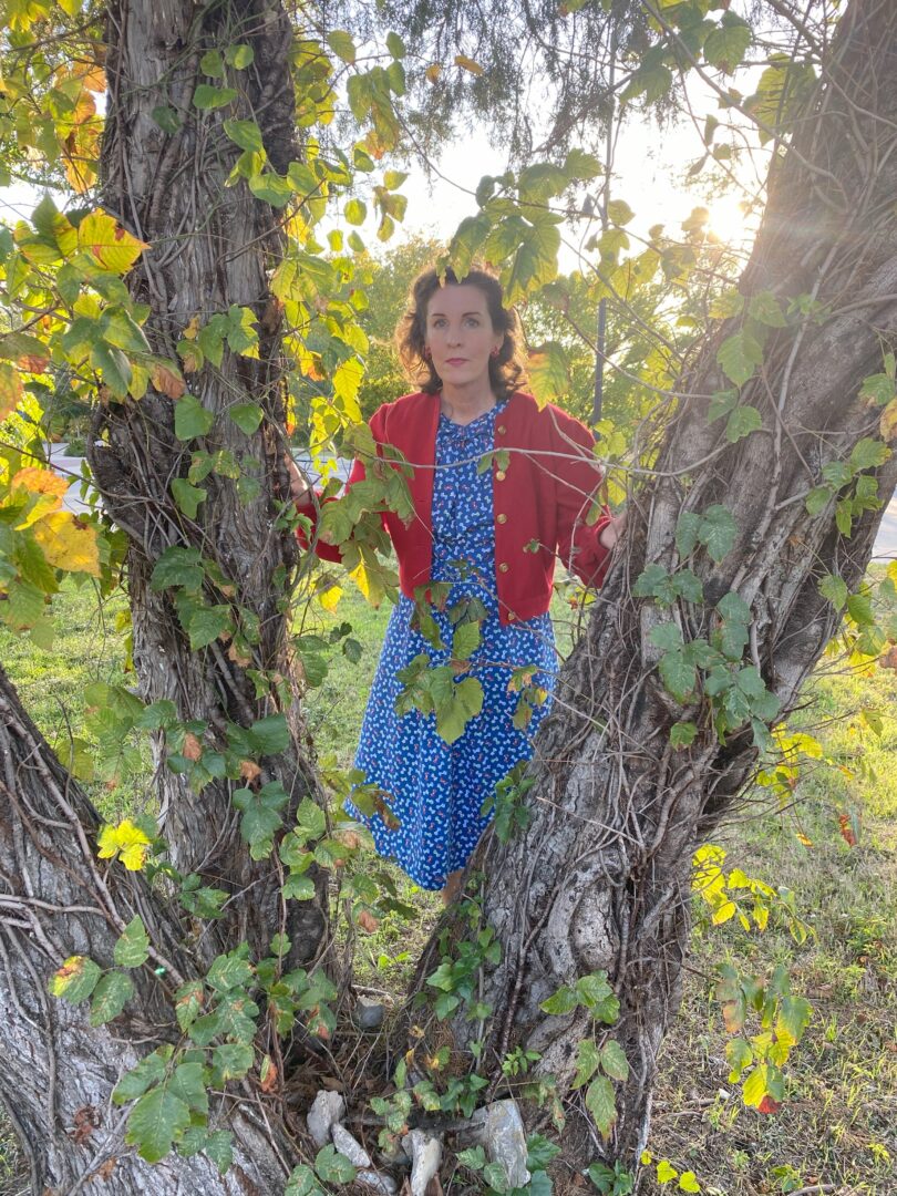 1940s Bomber Jacket With Patriotic Dress - Decor To Adore