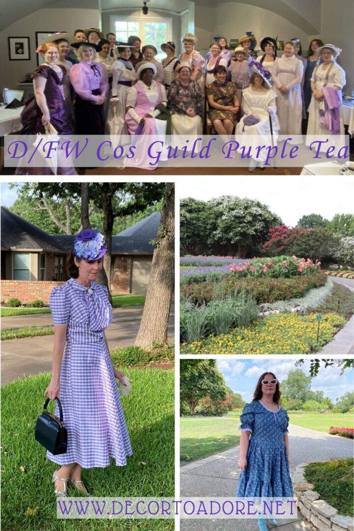 Purple Tea at the Dallas Arboretum