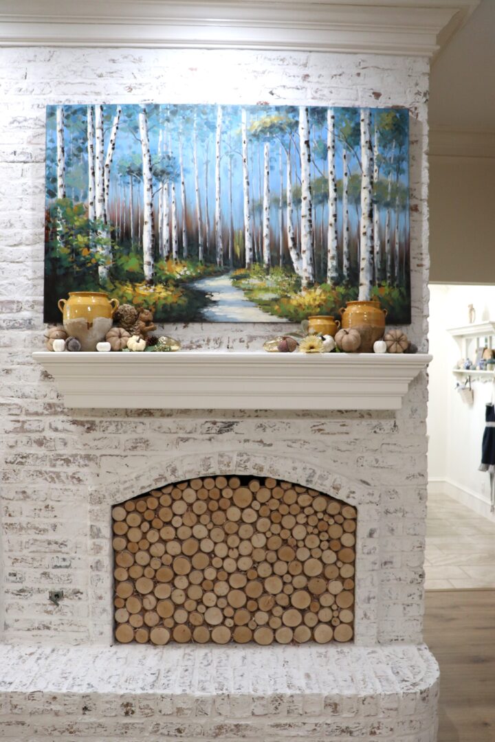 Fall mantel