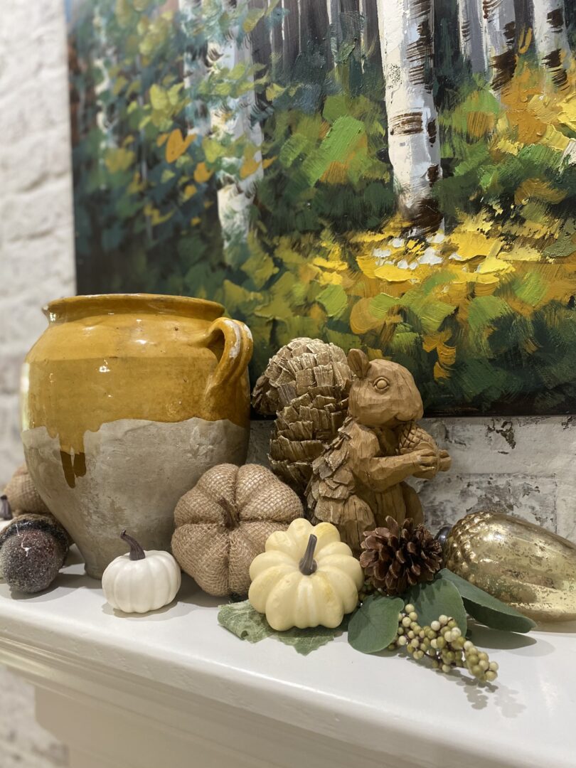 Fall mantel