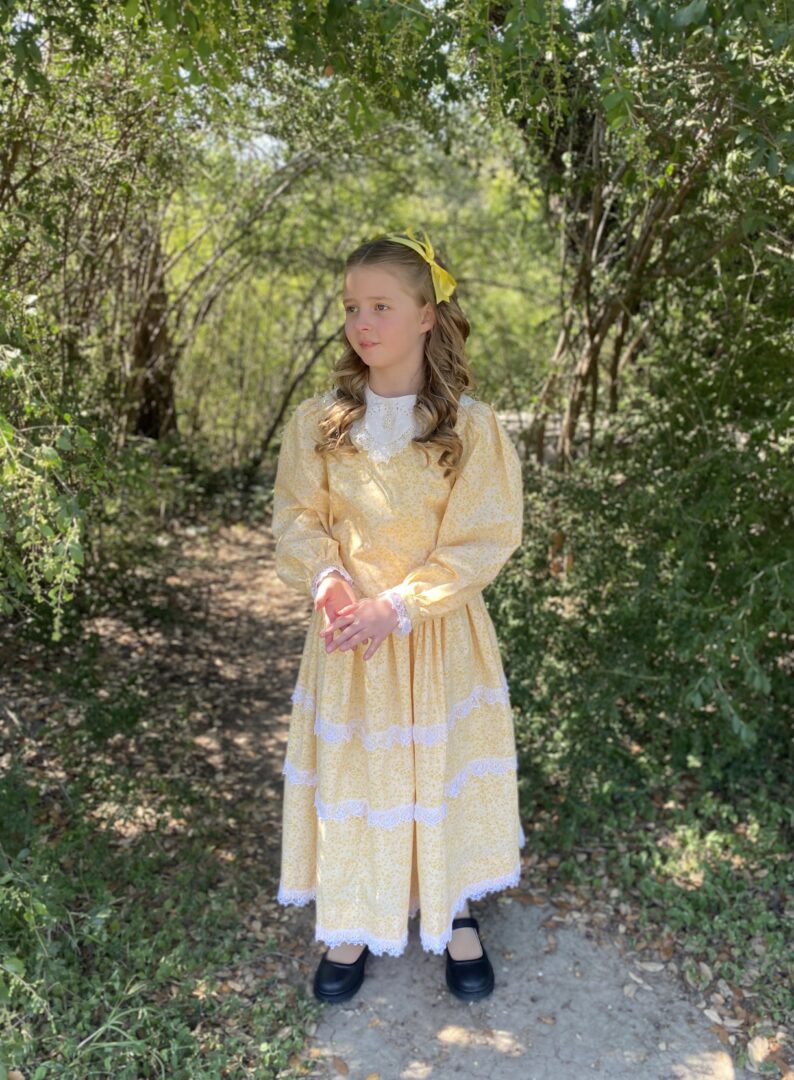 Nellie Oleson's Country Girls Dress