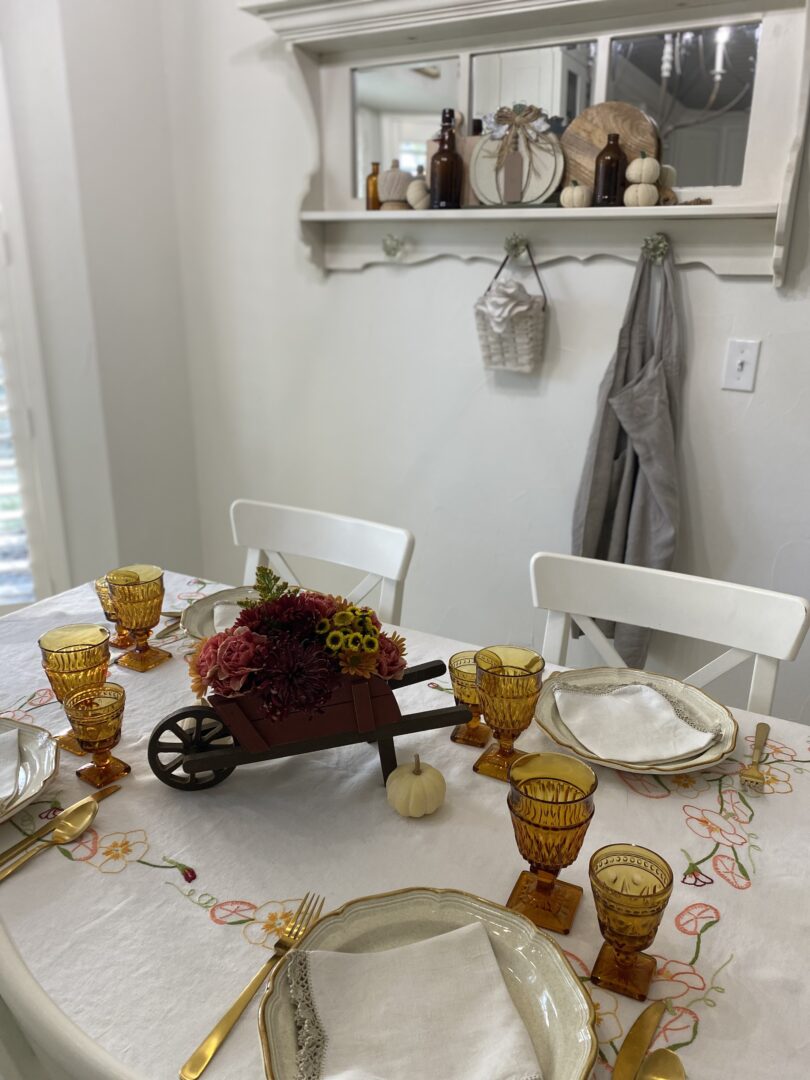 A Thanksgiving Tablescape With Vintage Favorites