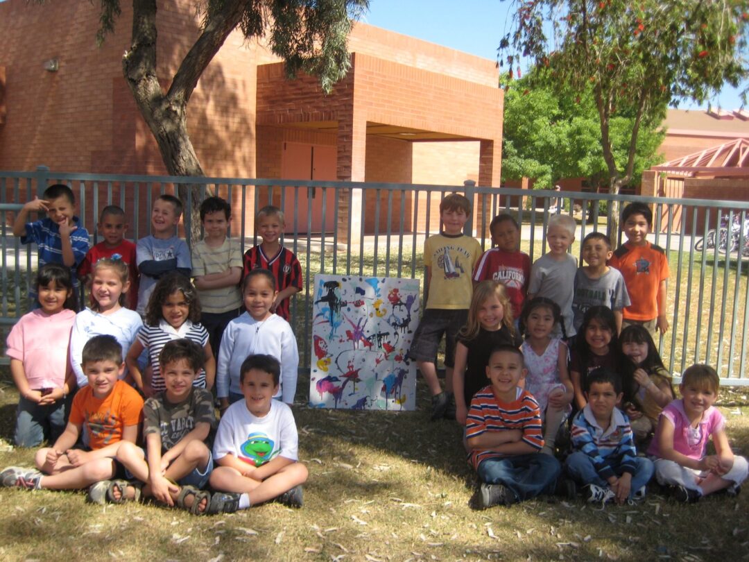 Sweet Boy and his kindergarten class