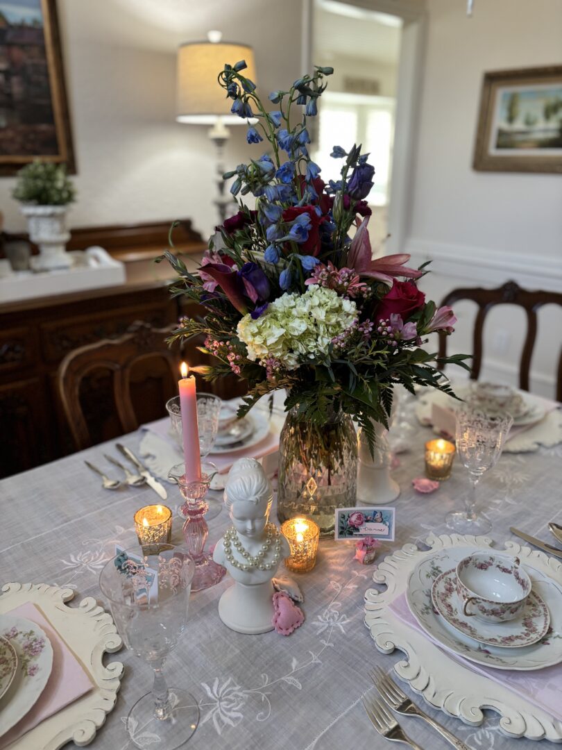 Pretty In Pink Palentine Table