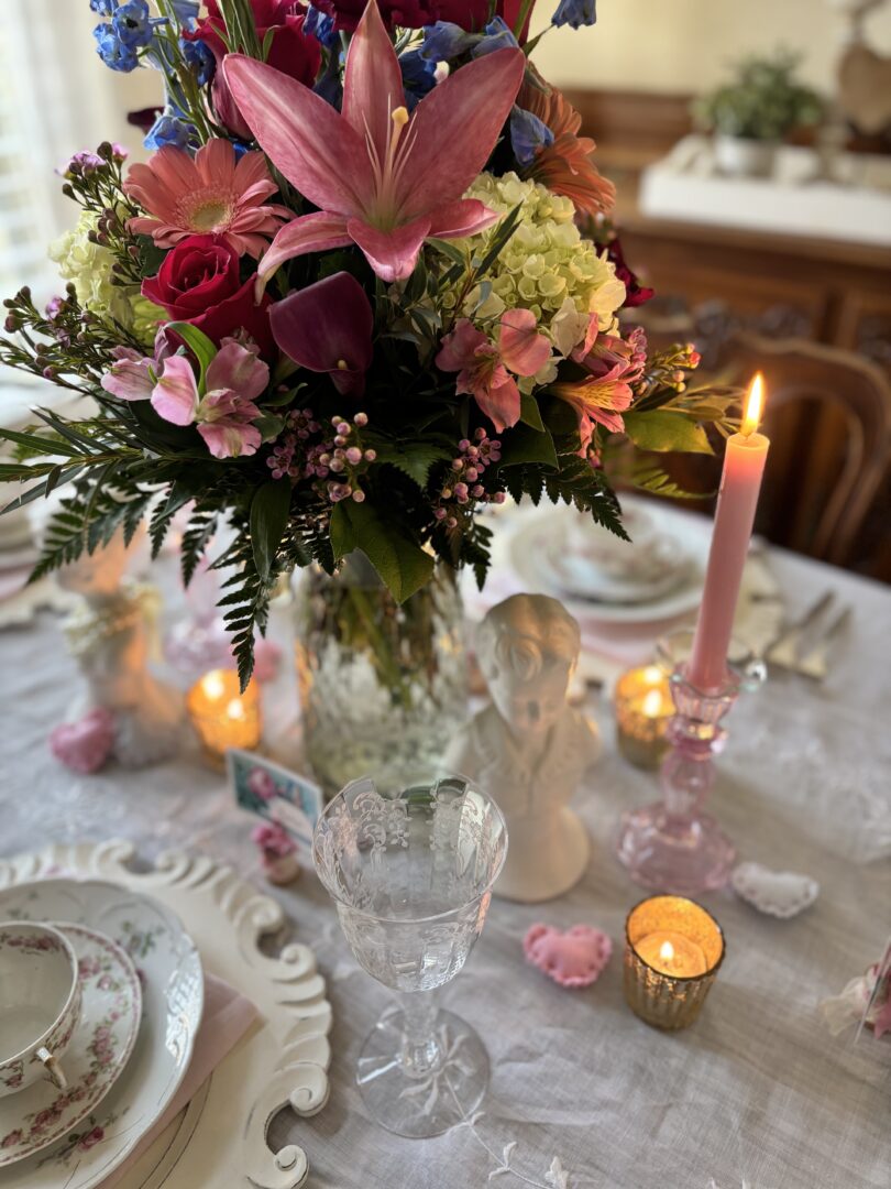 Pretty In Pink Palentine Table