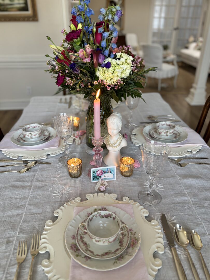 Pretty In Pink Palentine Table