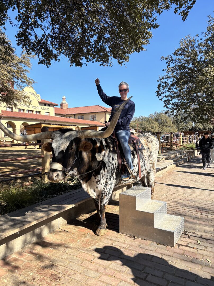 Anne at the Stockyards