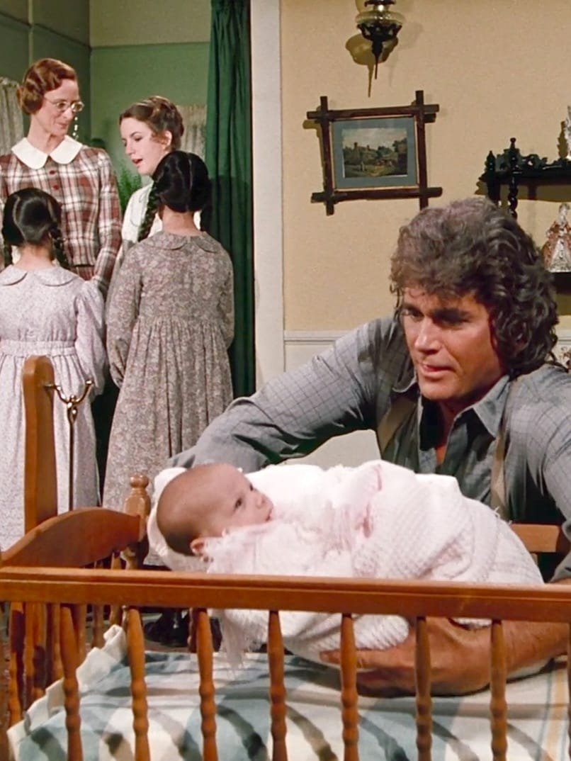 Michael Landon and Jennifer