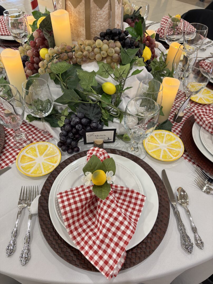 That's Amore Over The Top Tablescape