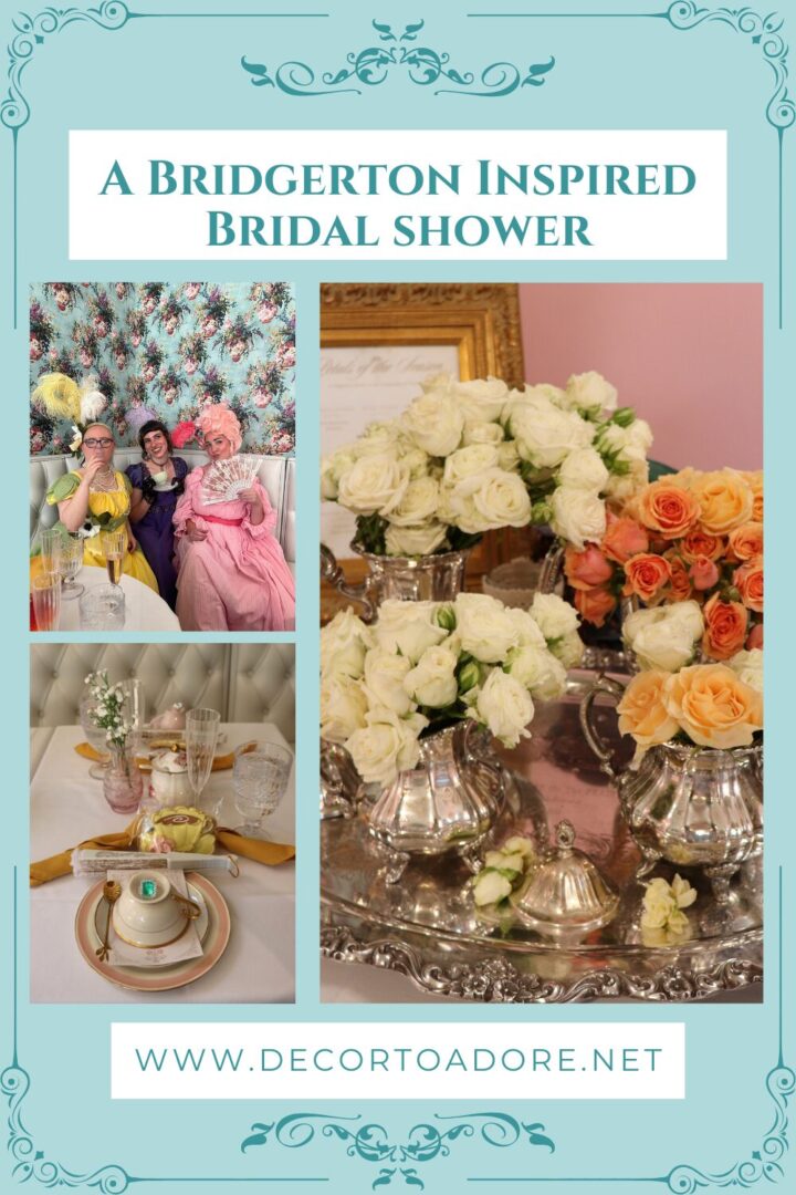 A Bridgerton/Jane Austen Themed Bridal Shower