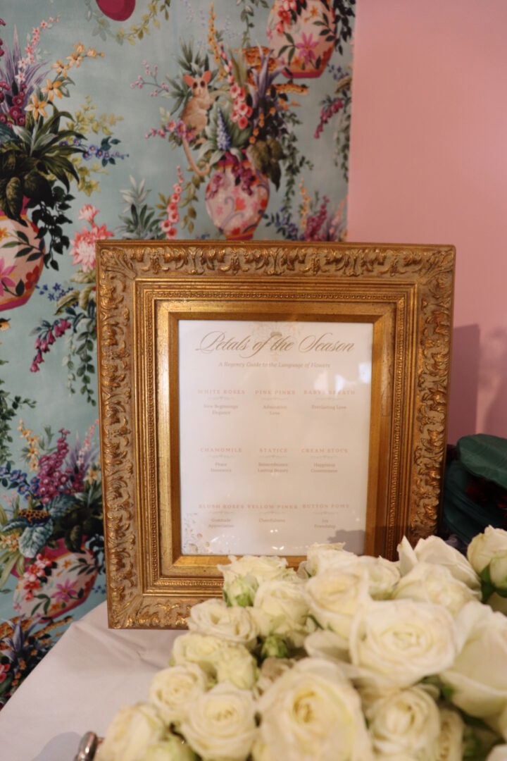 A Bridgerton/Jane Austen Themed Bridal Shower