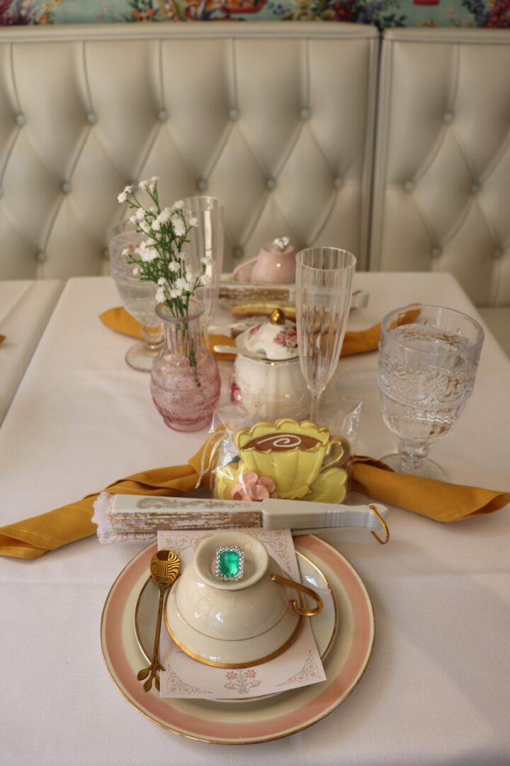 Jane Austen table setting