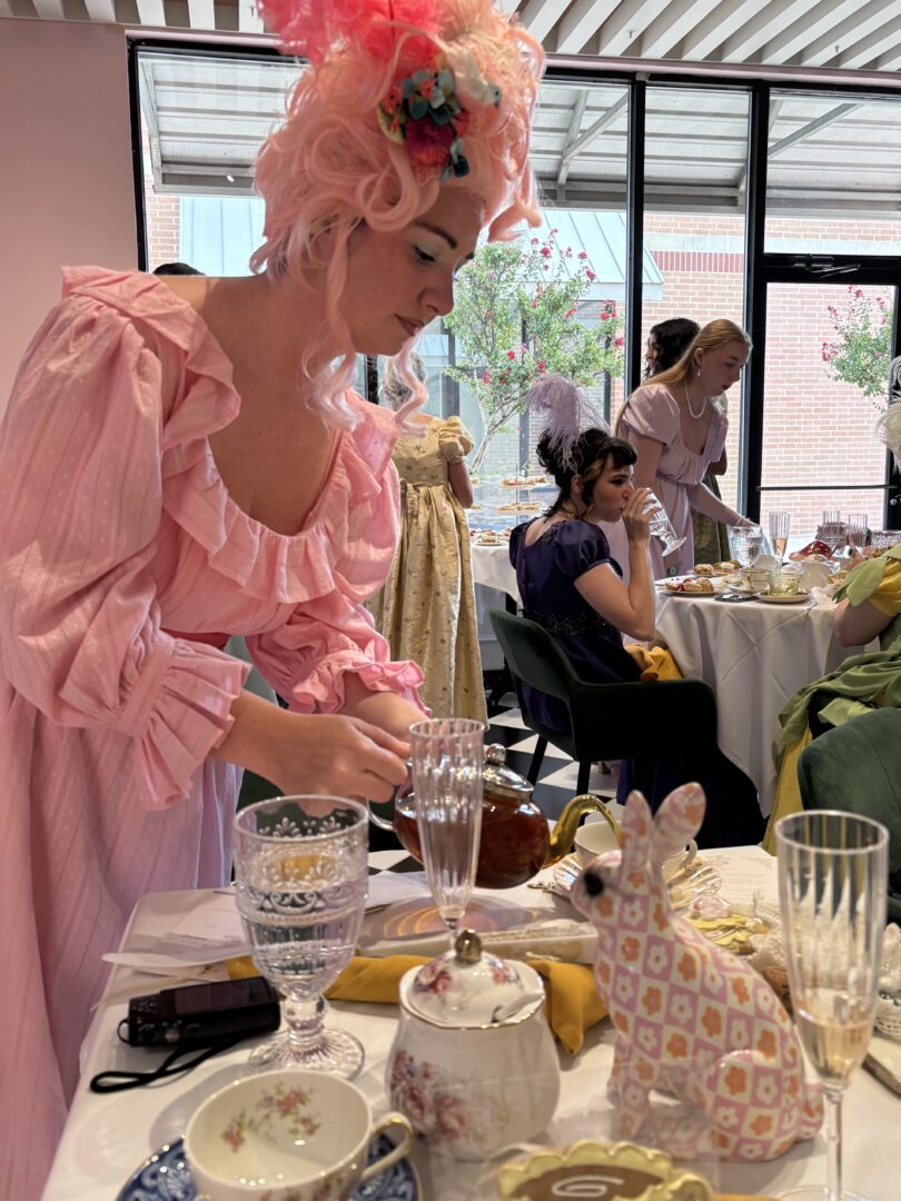 A Bridgerton themed tea party