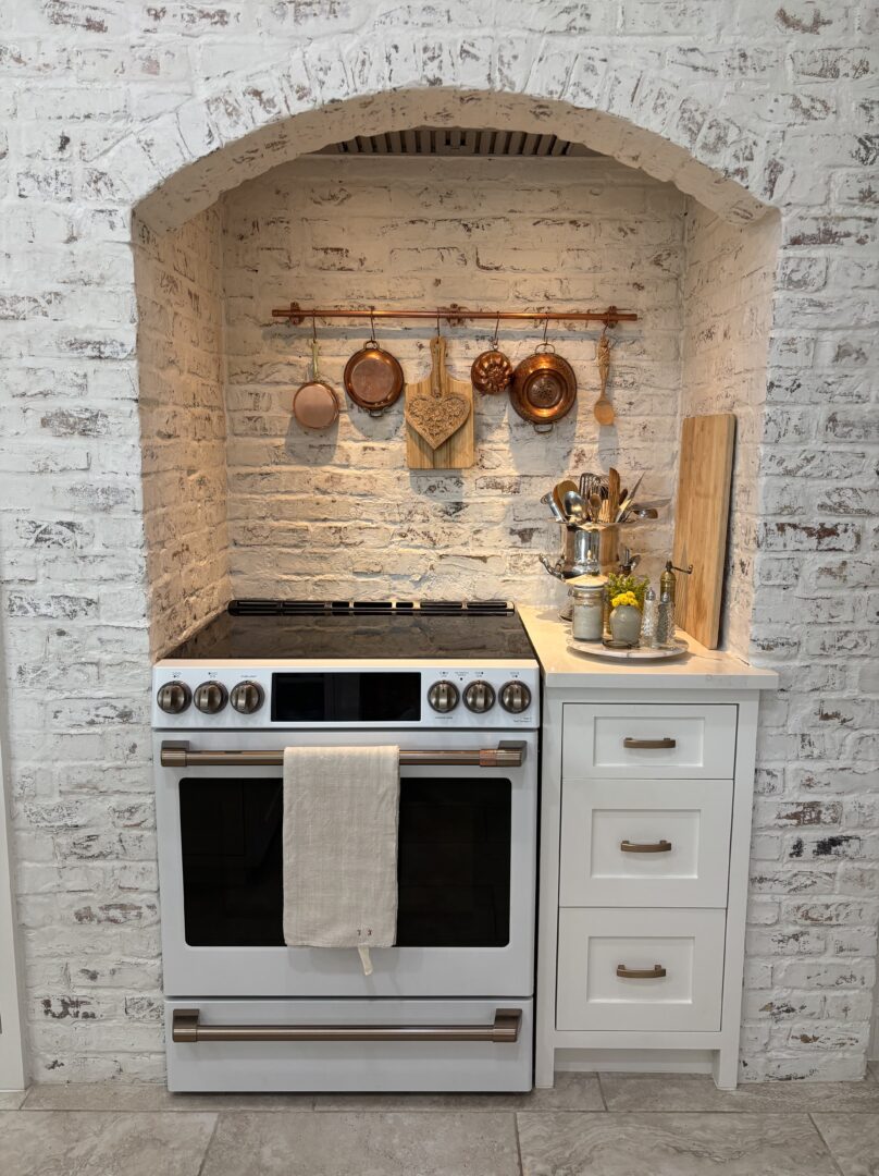 White oven