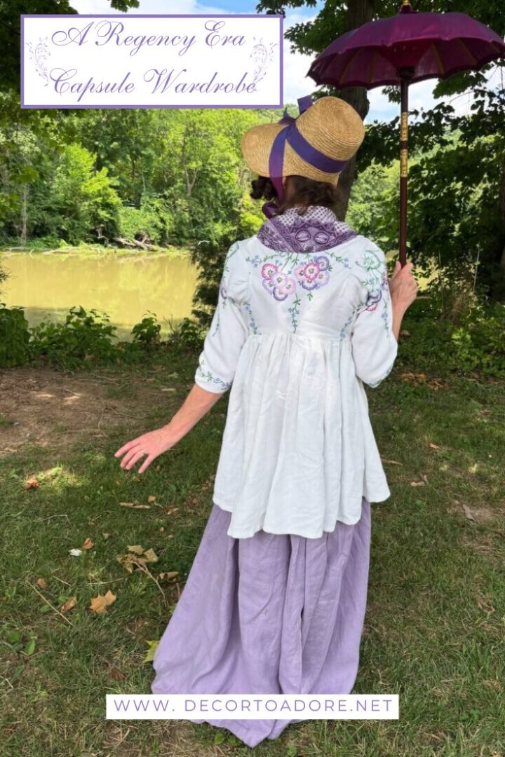 A Regency Era Capsule Wardrobe