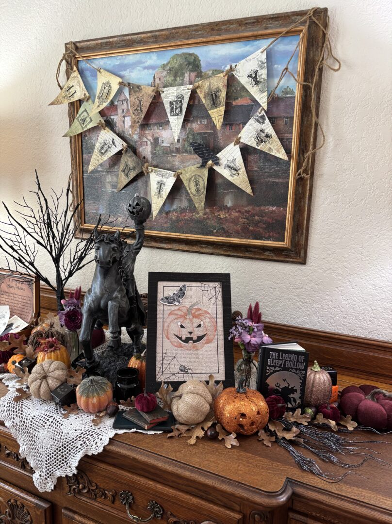 Headless Horseman Tablescape
