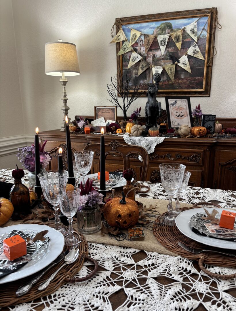 Sleepy Hollow Tablescape