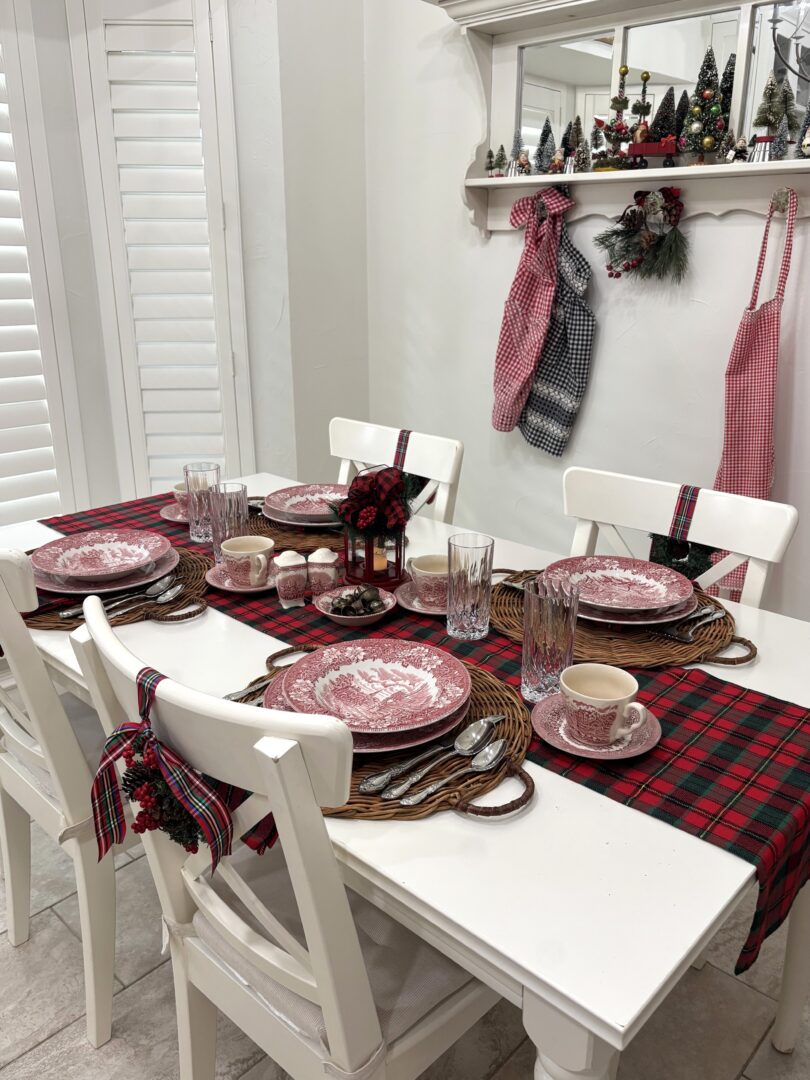Kitchen table and chairs.