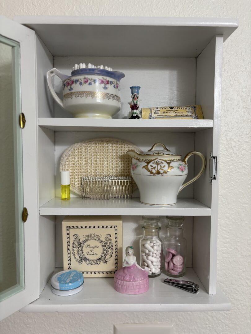 A Little House on the Prairie Inspired Bathroom