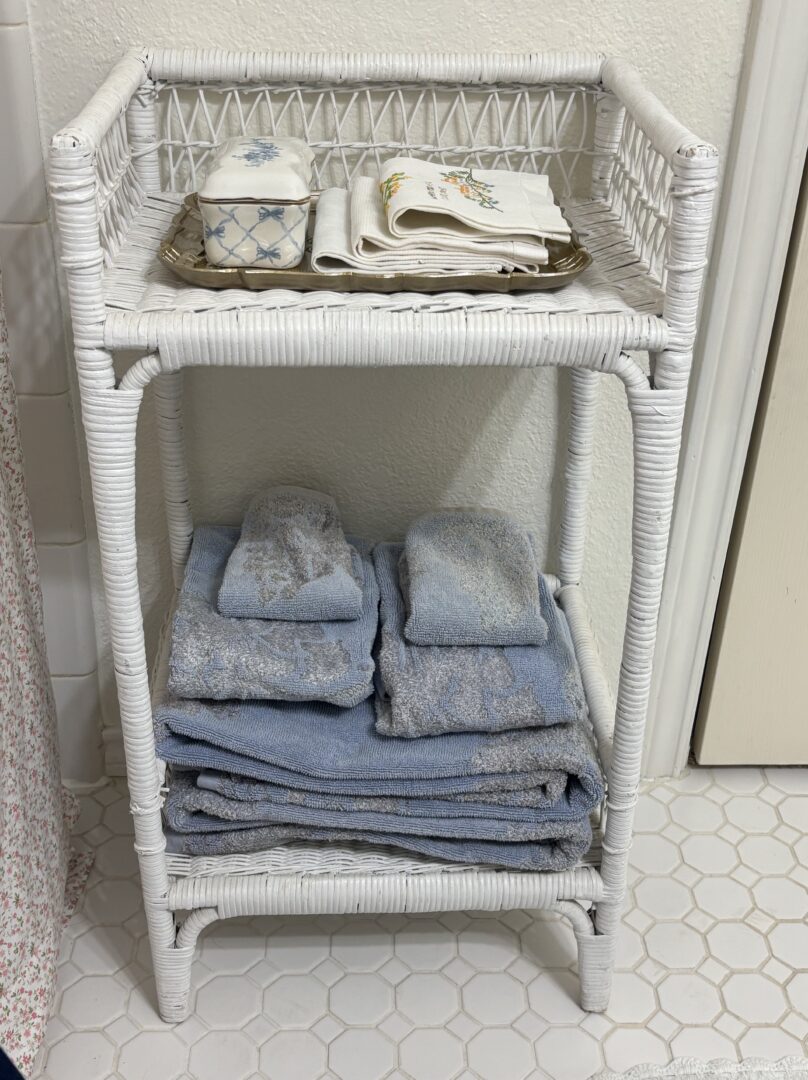 A Little House on the Prairie Inspired Bathroom