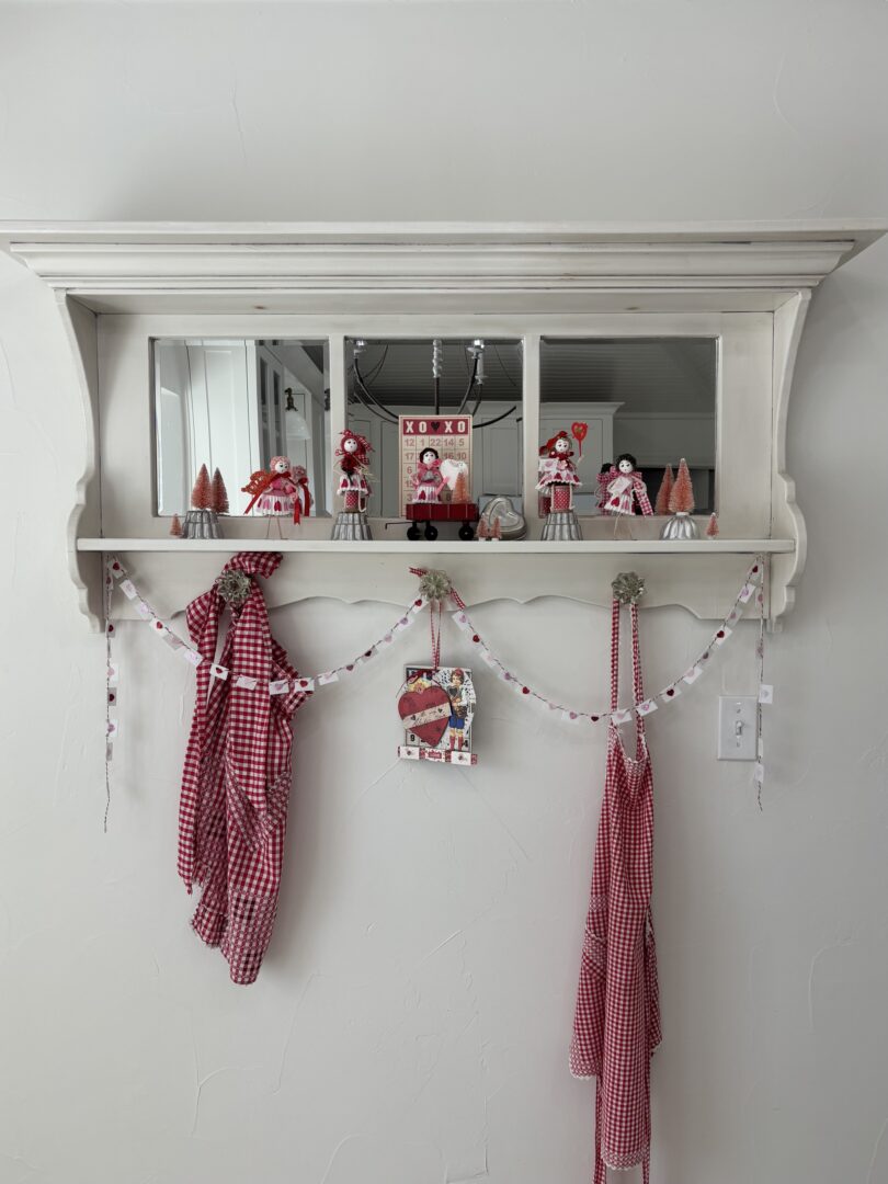 Vintage Inspired Valentine Spun Cotton Cuties