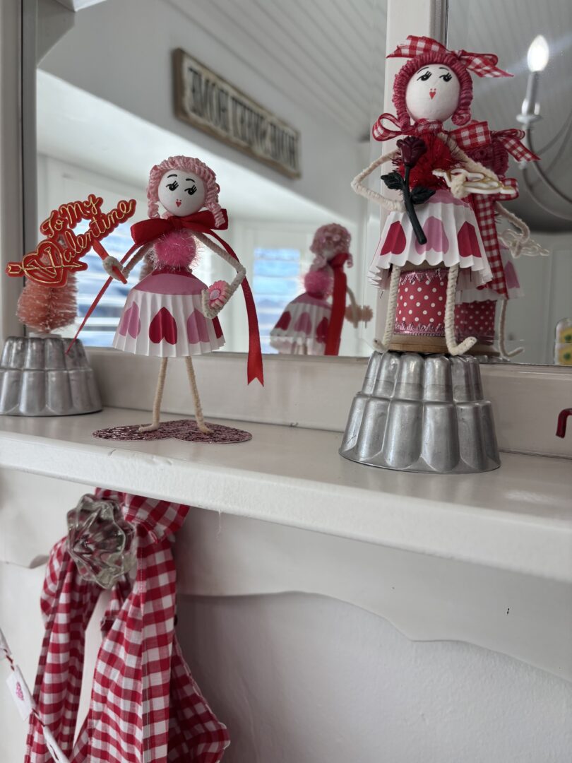 Valentine chenille friends