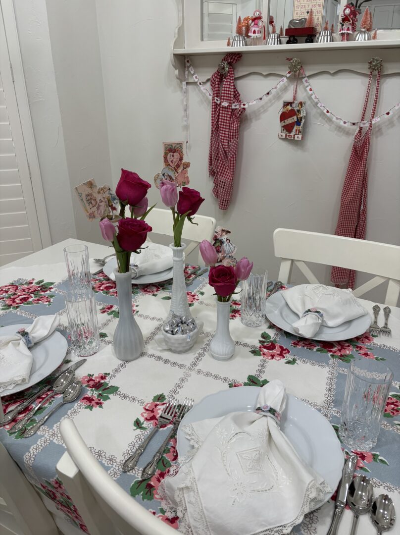 Valentine Tablescape