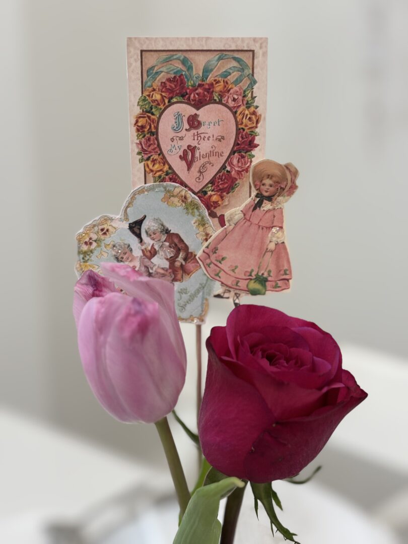 Easy Low Cost Valentine Centerpiece