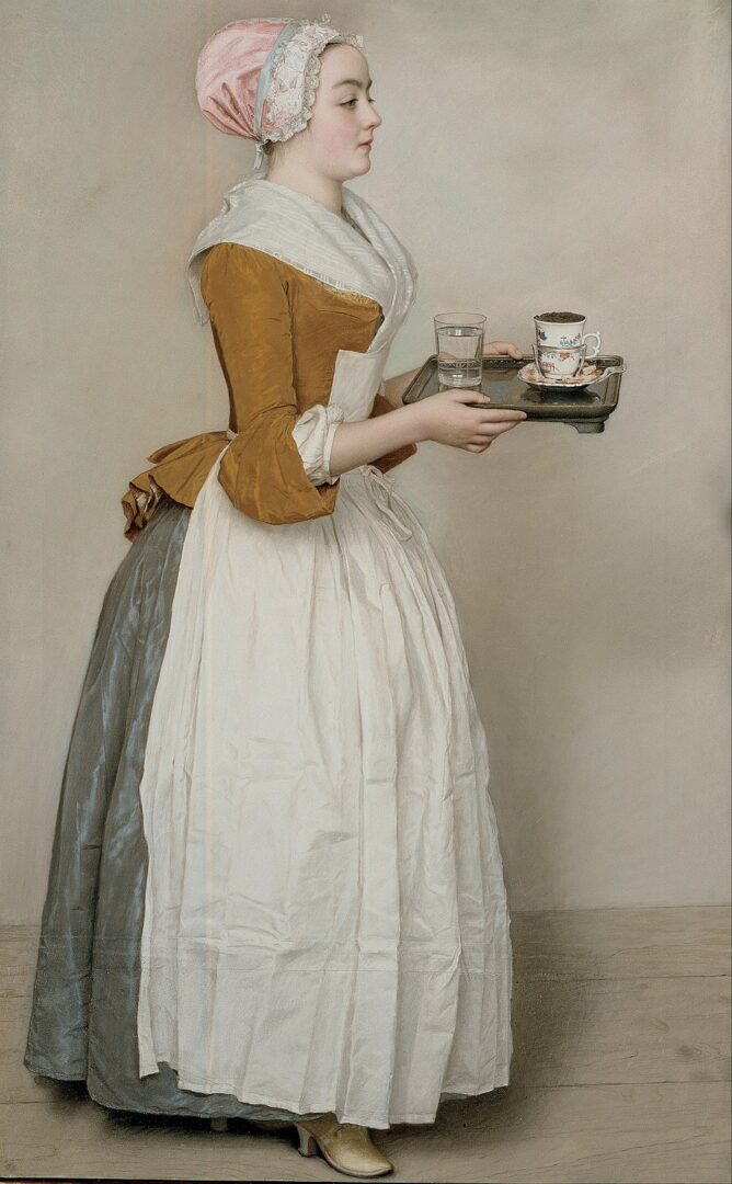 &nbsp;La Belle Chocolatière The Chocolate Girl, Jean-Étienne Liotard