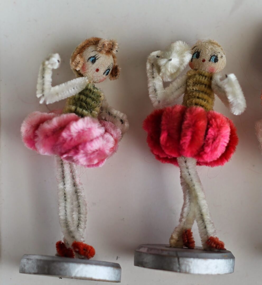 Vintage Chenille Figures