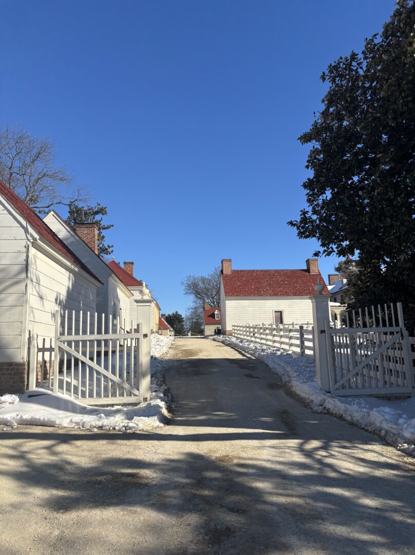 Mount Vernon in the Winter