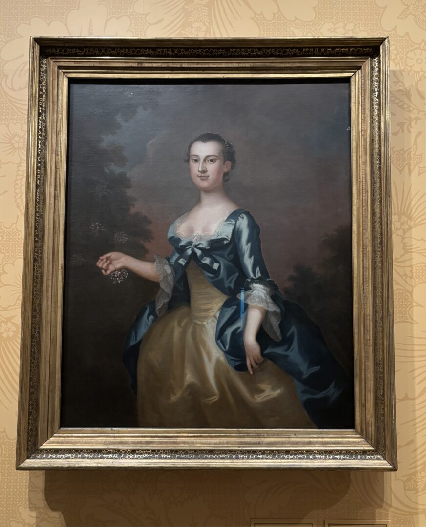 Martha Dandridge Custis Washington by John Wollaston