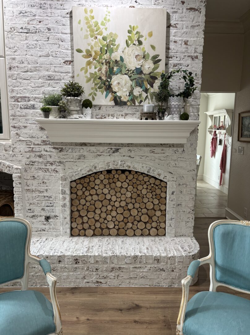 A New Mantel For Early Spring