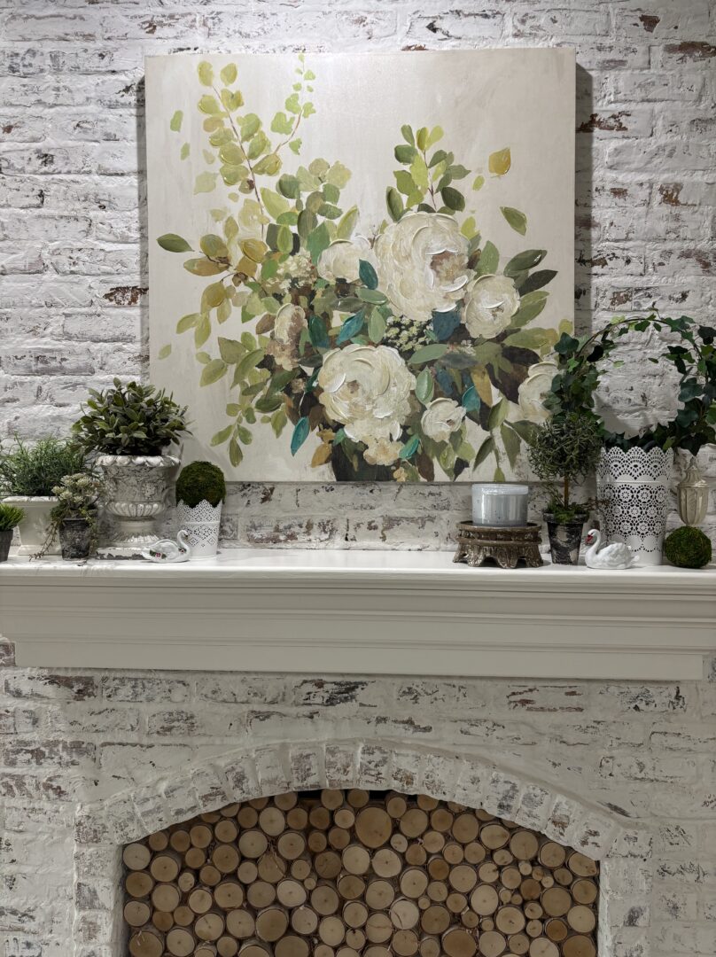 A New Mantel For Early Spring