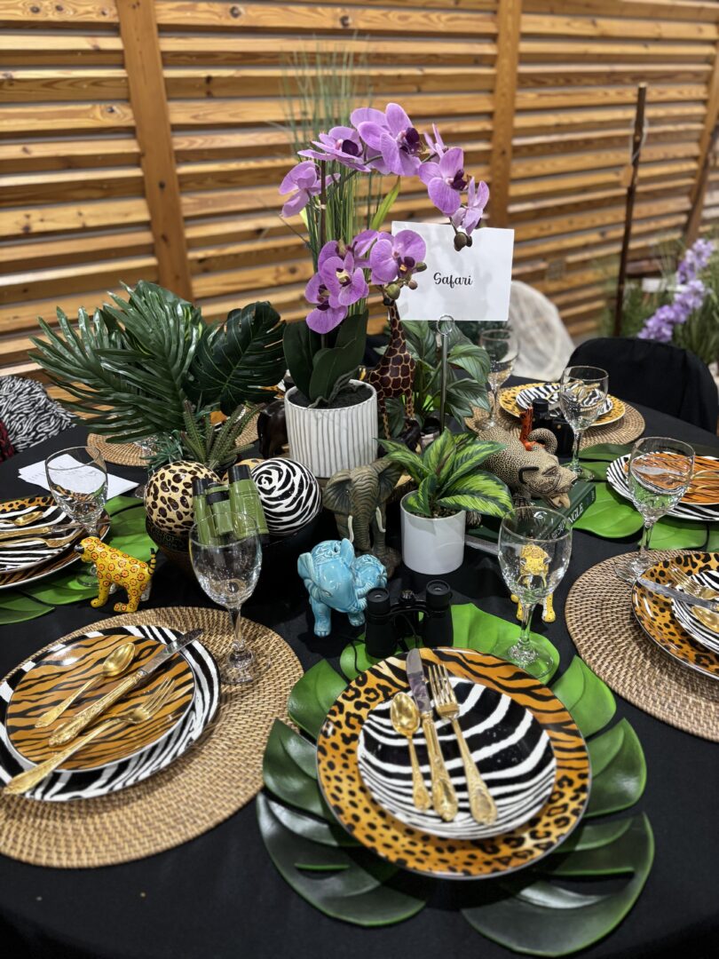 Safari Tablescape